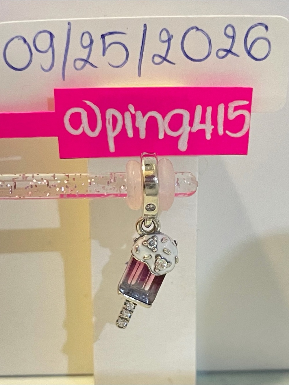 Pandora Popsicle dangle